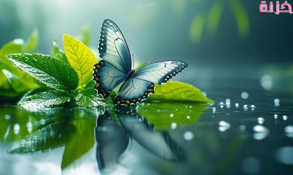 خلفية فراشة