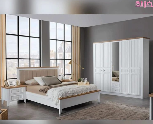 اشيك اوض نوم مودرن كاملة بالتسريحة