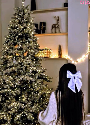 خلفة للبنات في الكريسماس