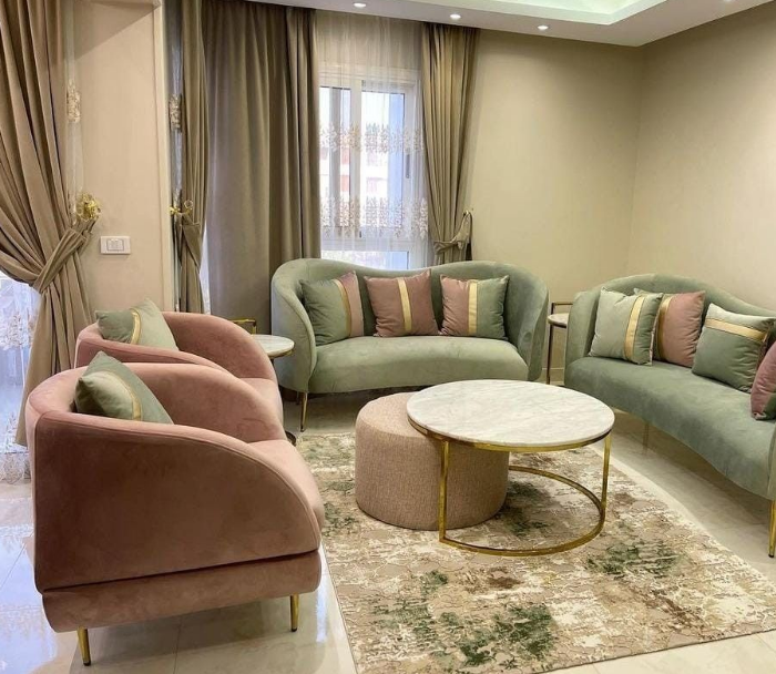 انتريهات باللون المينت والكشمير