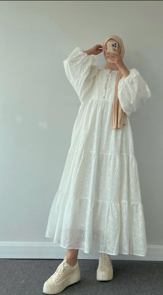 فساتين محجبات صيفي للخروج