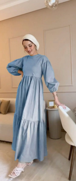 فساتين محجبات خروج شيك