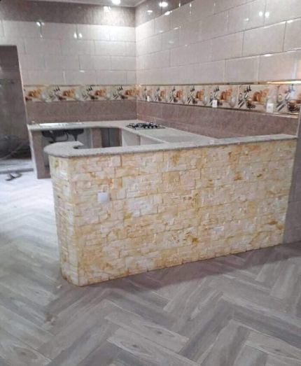 سيراميك مطابخ باللون البيج