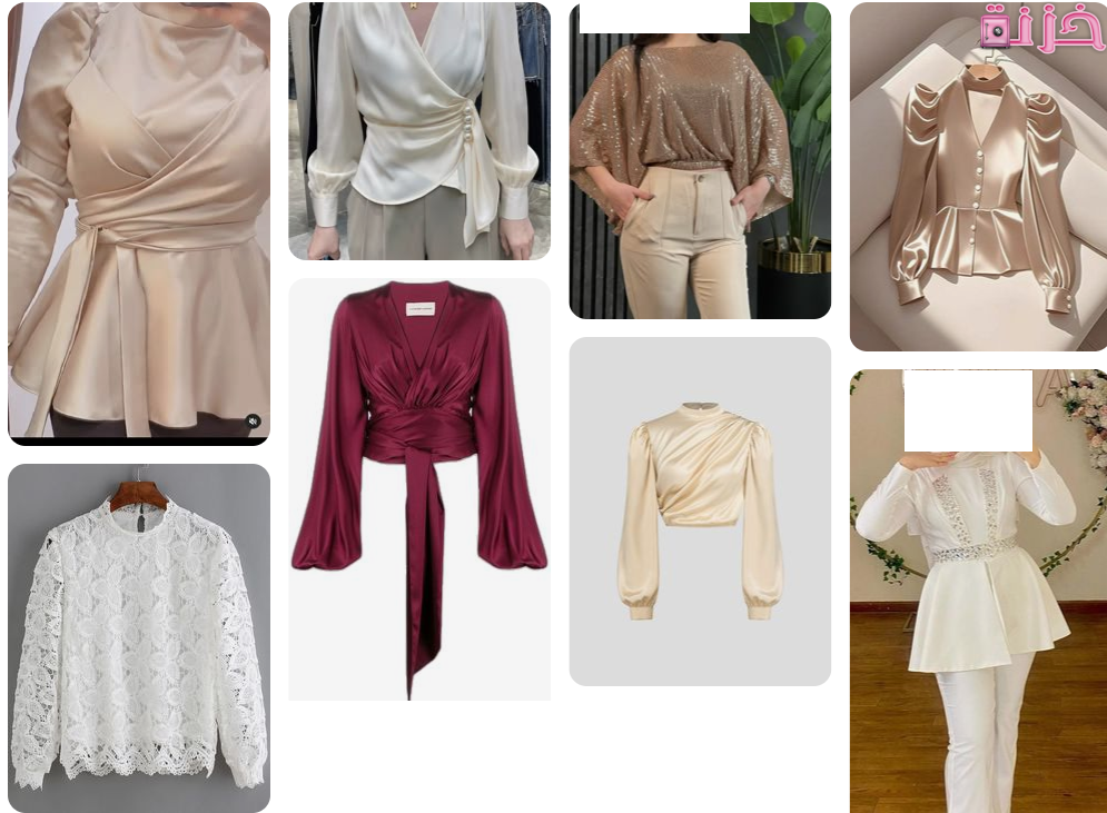 بلوزات سواريه