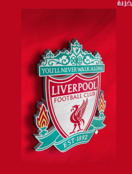 شعار النادي بخلفية فخمة