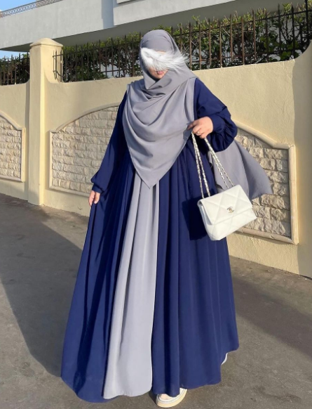 عبايات خليجية ملونة شيك