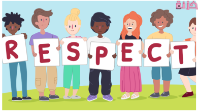 حوار بين شخصين عن الاحترام