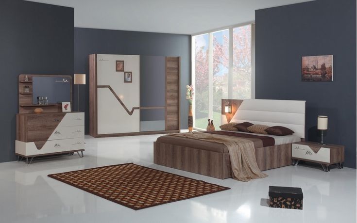 احدث غرف نوم مودرن كاملة للعرسان