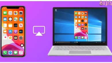 عرض شاشة الايفون على الكمبيوتر