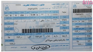 اسهل طريقة لمعرفة فاتورة الكهرباء
