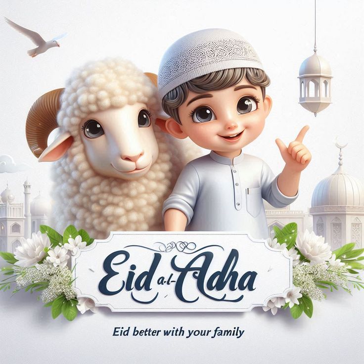 صور خروف العيد كرتون