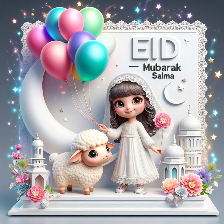 تهنئة عيد الاضحي بالاسم سلمى