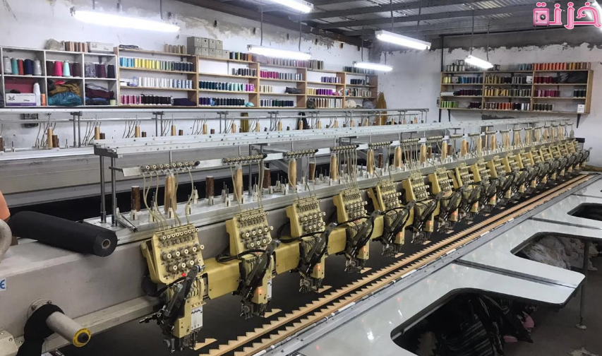 مشروع مصنع ملابس