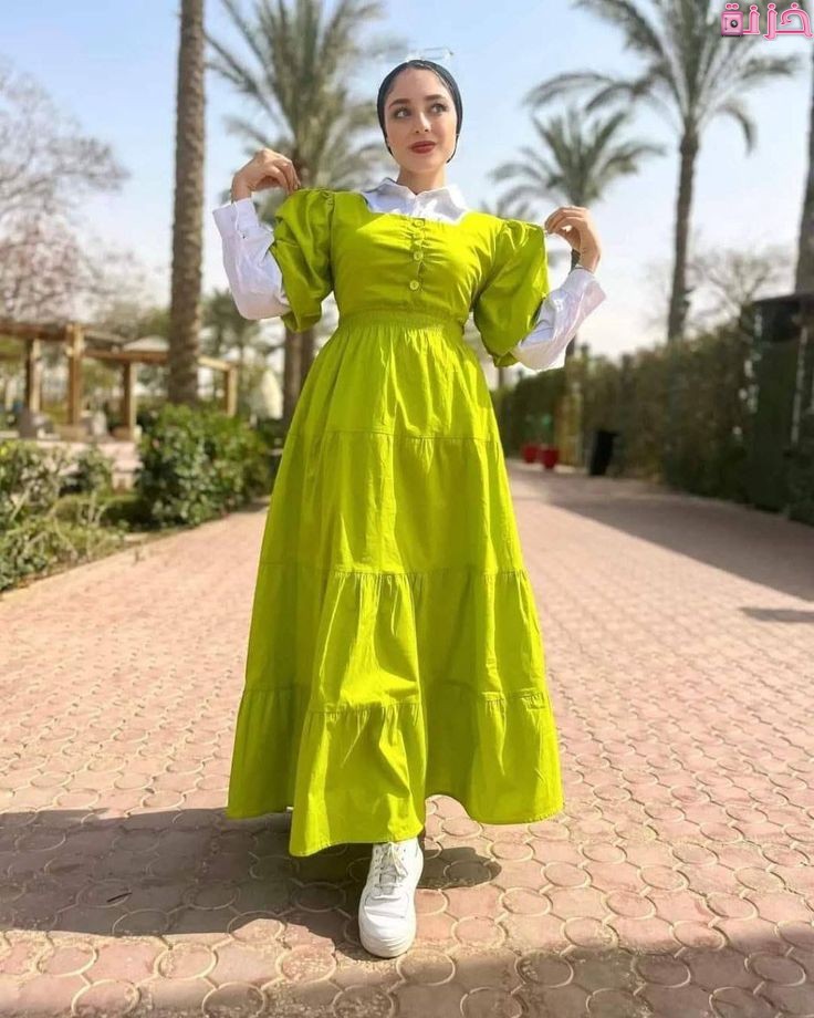 فساتين محجبات خروج تفصيل سادة