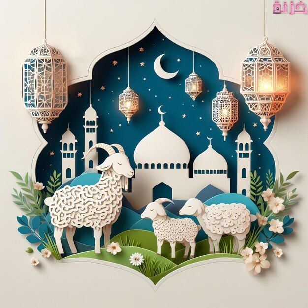 أرق بطاقات تهنئة عيد الاضحى المبارك