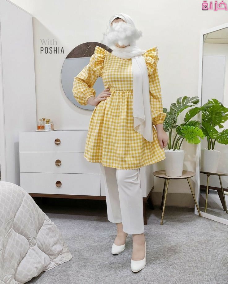 ميني دريس قصير للمحجبات