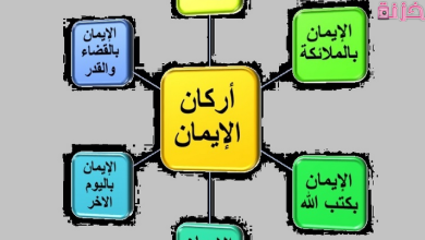 اركان الايمان الستة فى الاسلام بالترتيب مع الشرح والدليل