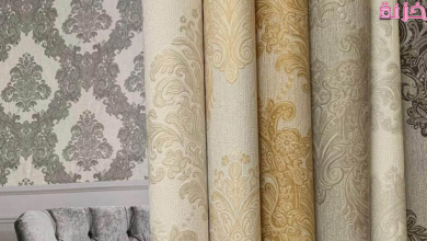 اسعار ورق الجدران مع التركيب