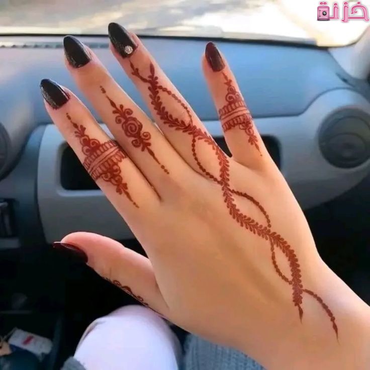 رسومات حنة سودانية بسيطة