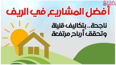 أفضل مشاريع في الريف