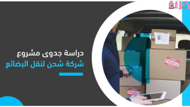 دراسة جدوى مشروع شركة شحن داخلي