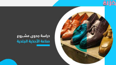 دراسة جدوى مشروع انشاء مصنع احذية