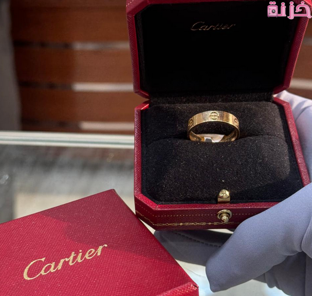 سعر خاتم كارتير الاصلي بالريال السعودي 
