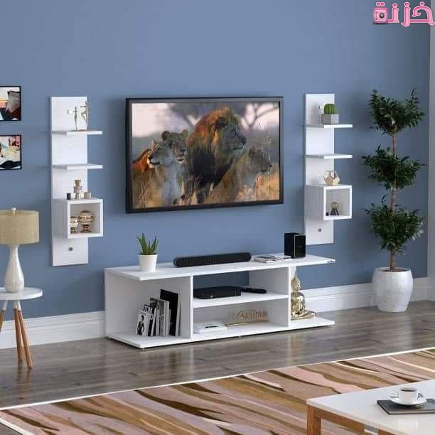 اشكال ترابيزات تليفزيون مودرن