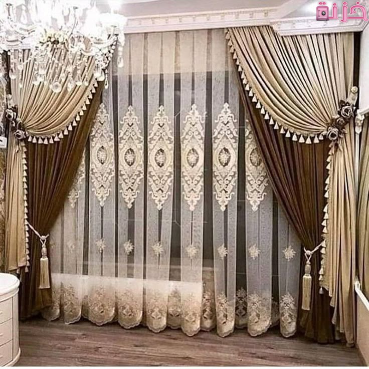 اشكال ستائر للصاله