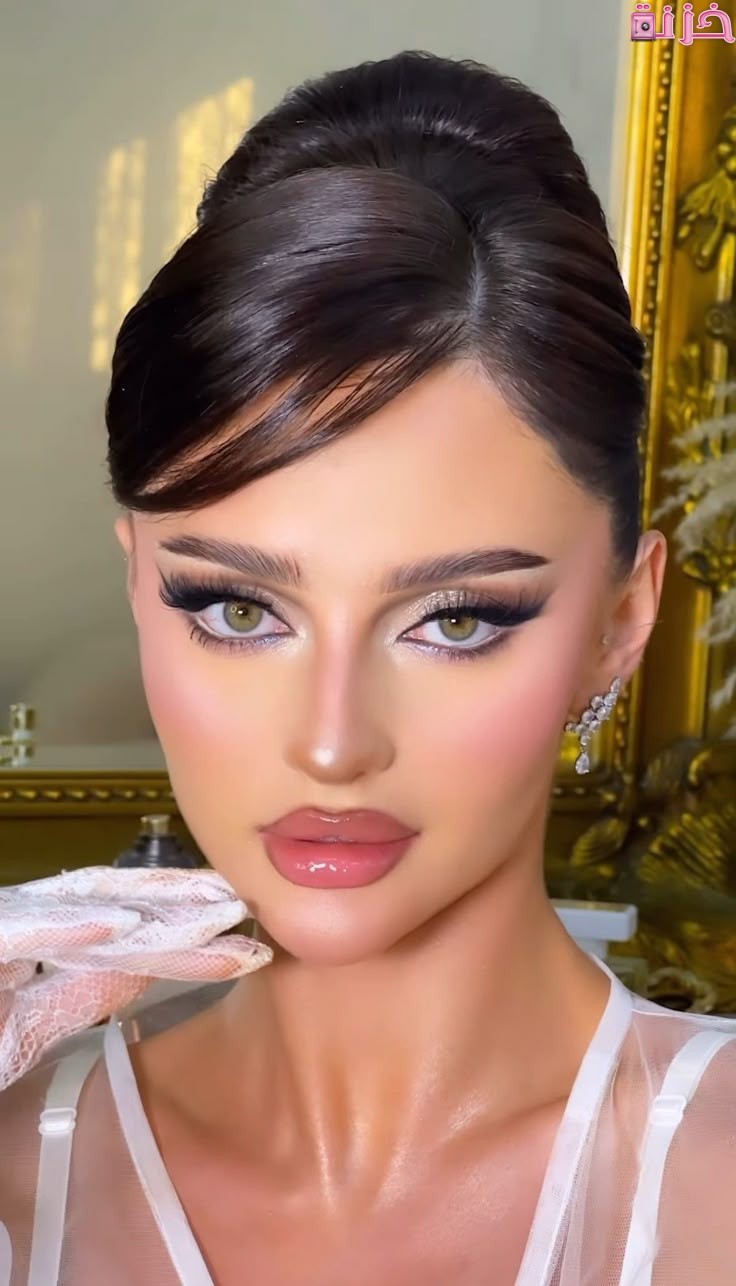 تسريحات شعر قصير للاعراس انستقرام