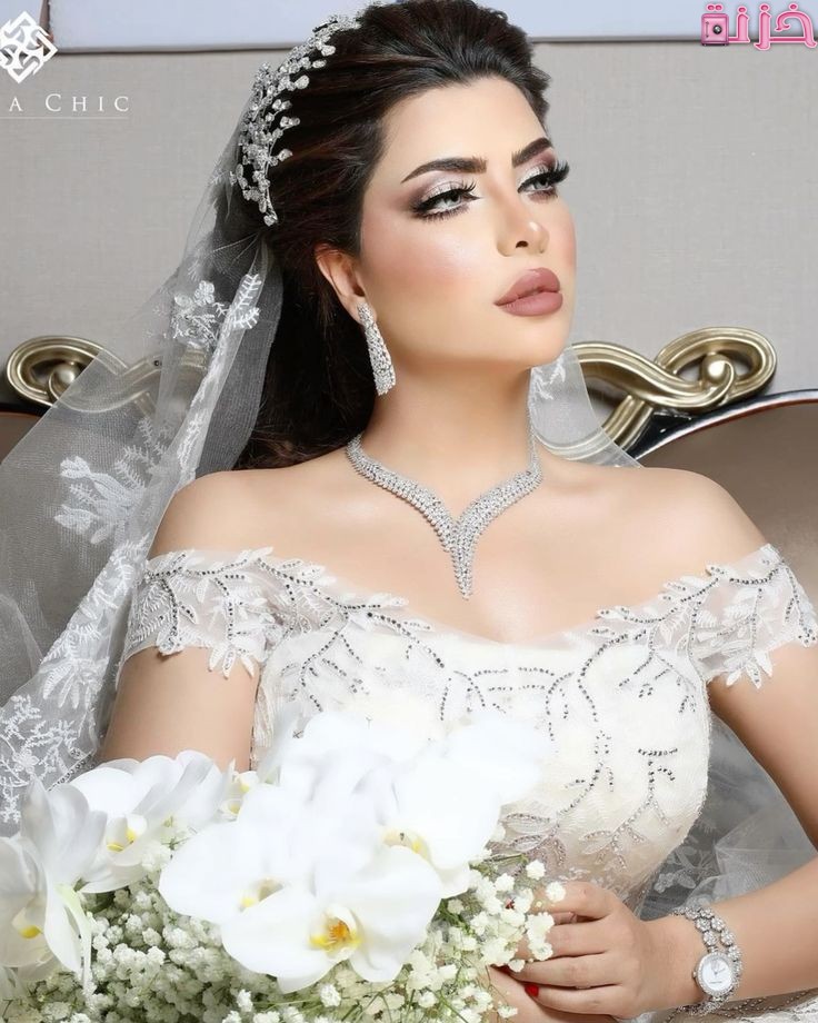 تسريحات عرايس فخمة خليجية